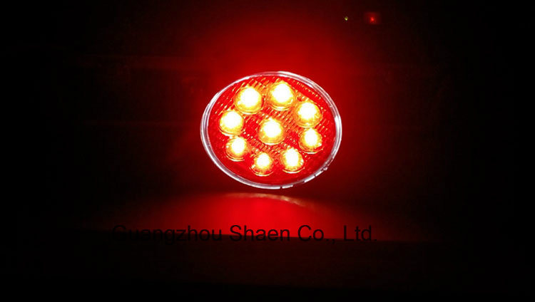 3color Cover Round Epistar LED Truck Working Light