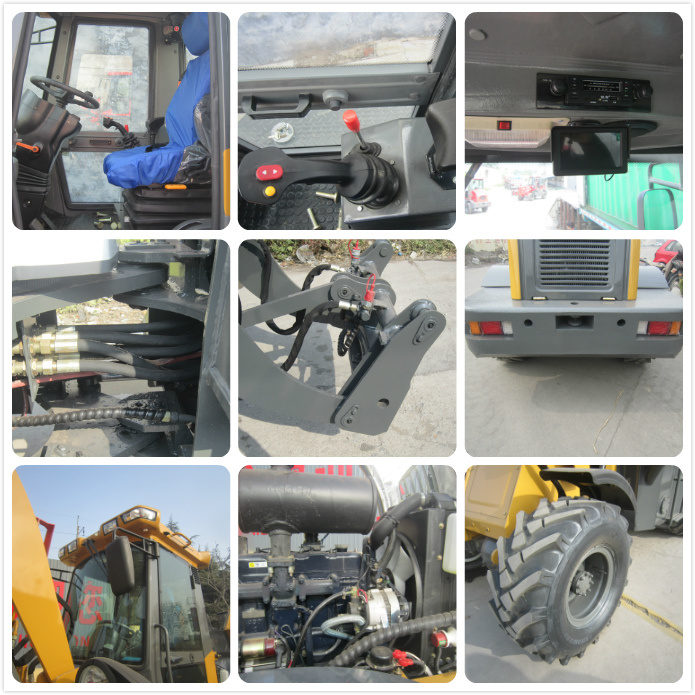 Mini Contruction Machinery Zl16 Compact China Wheel Laoder with Ce