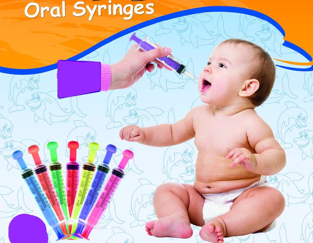 Disposable Oral Syringe 5ml for Baby