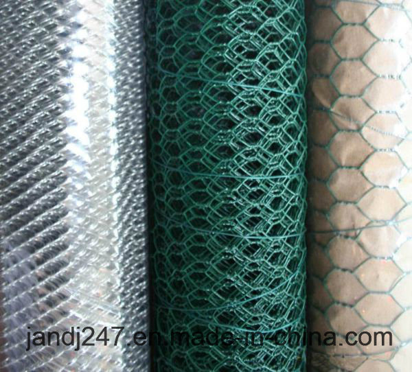 Hexagonal Galvanized Chicken Farming Wire Mesh