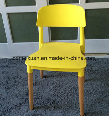 Creative Fashion Office Computer Chair Chair of a Person with Real Wood Chair Plastic Chairs (M-X3401)