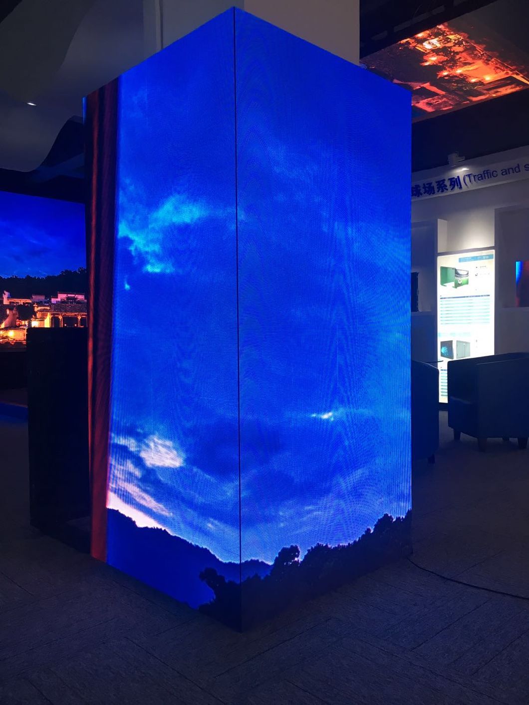 P16 Curved LED Screen &360 LED Display/Full Color LED Screen