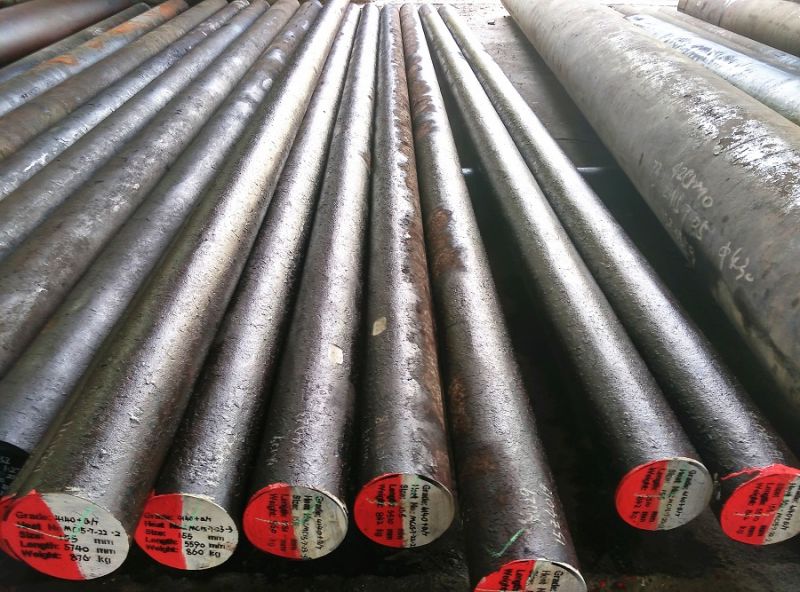 Hot Forged and Polished Steel Bar AISI4140 for Export