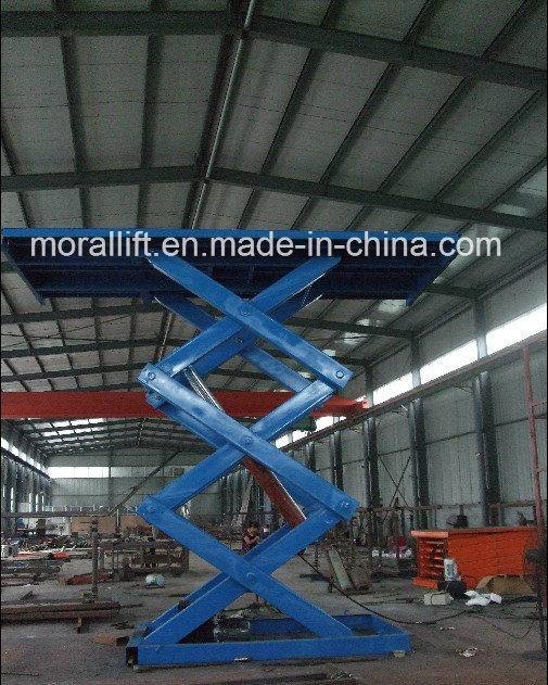 Hydraulic Scissor Car Lifting Equipment with CE fro Sale