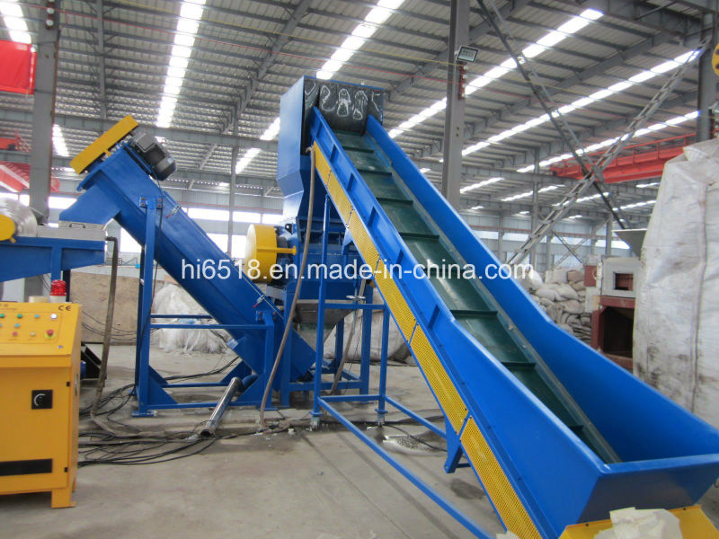 Auto Plastic PP/PE Film Crushing, Washing and Drying Machine