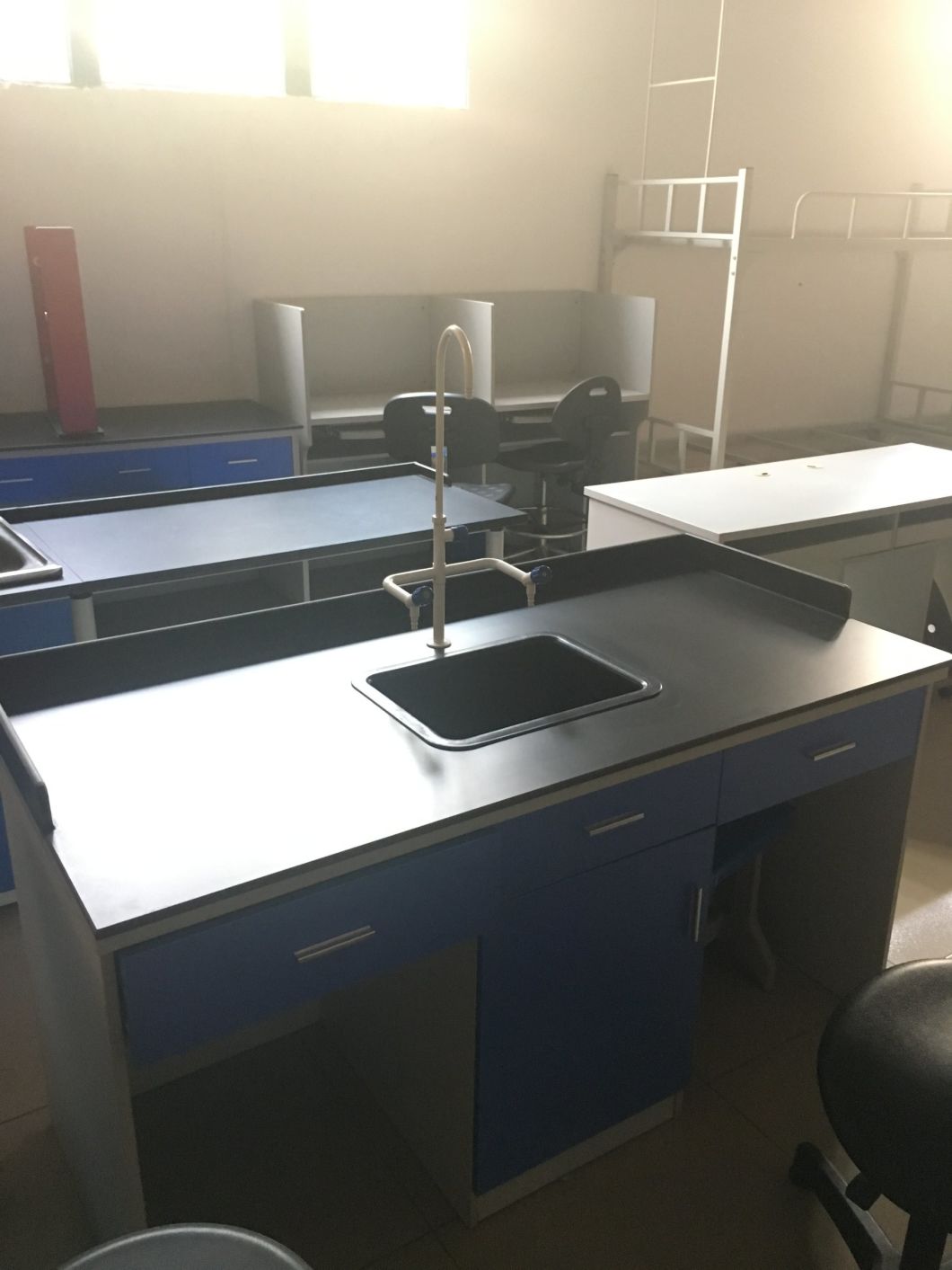 Lab Experiment Bench Desk Laboratory Furniture Equipment