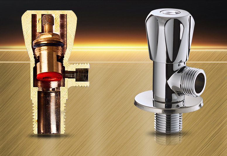 Brass Stop Angle Valve Water Control Valve