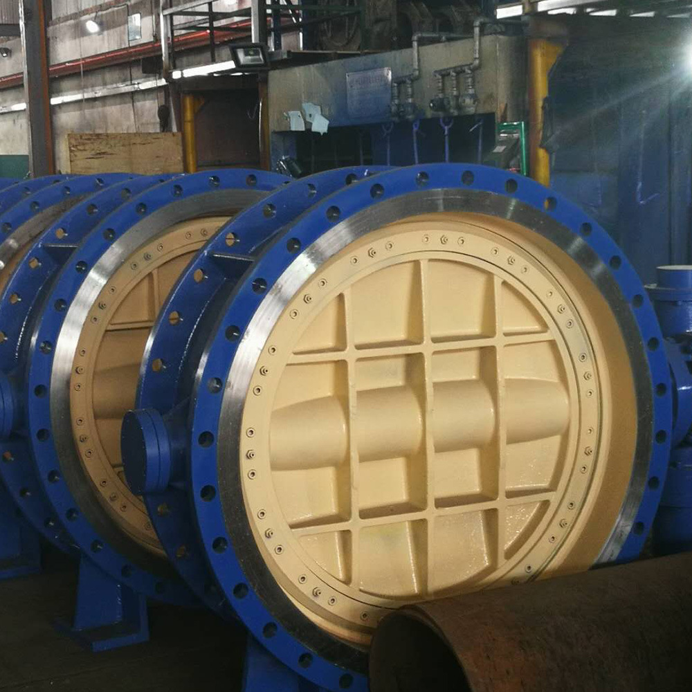 Stainless Steel CF3m RF Worm Gear Butterfly Valve