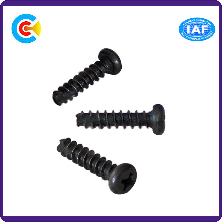 Carbon Steel/4.8/8.8/10.9 Cross Pan Head Self Tapping Screw for Kitchen/Cabinet/Furniture