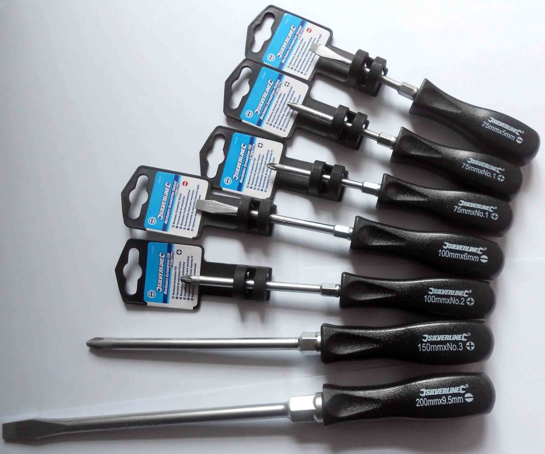 Hand Tools Screwdriver Chrome Vanadium Steel Screwdriver