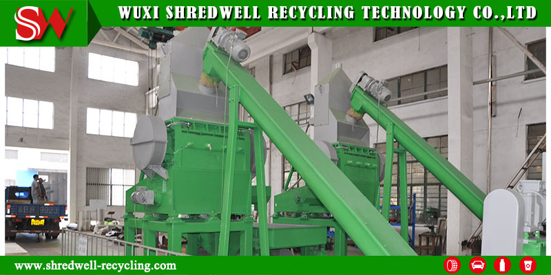 90 Kw Rubber Granulator for Recycling Used Tire