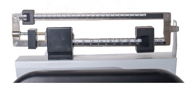 Rgt. B1-200-Rt Cart Type Mobile Manual Ruler Wheelchair Scale, Medical Wheelchair Weighting Body Scale with High Quality for Special Group