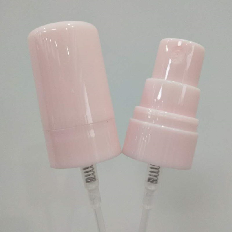 Atomizer Spray 20mm Fine Mist Sprayer for Cosmetic Packaging, Pink Plastic Sprayers