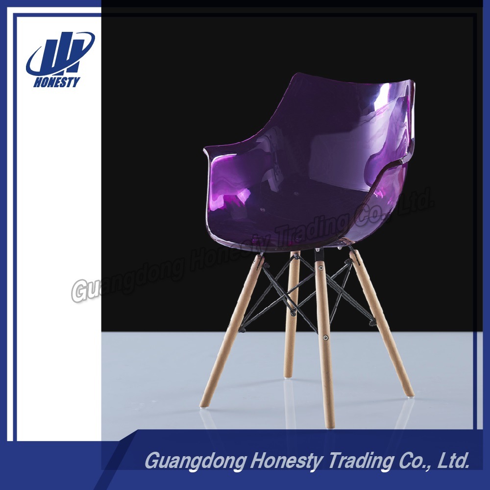 Gh-Kc118 Wholesale Transparent Acrylic Bedroom Office Chair