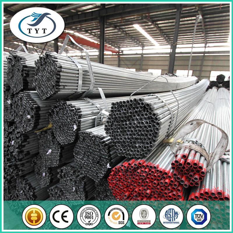 Best for Export GB, BS, ASTM Galvanized Steel Tube From Tyt