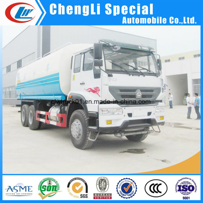 Sinotruk HOWO 10wheel 22000liters Sprinkler Mobile Water Tanker Truck for Sanitation