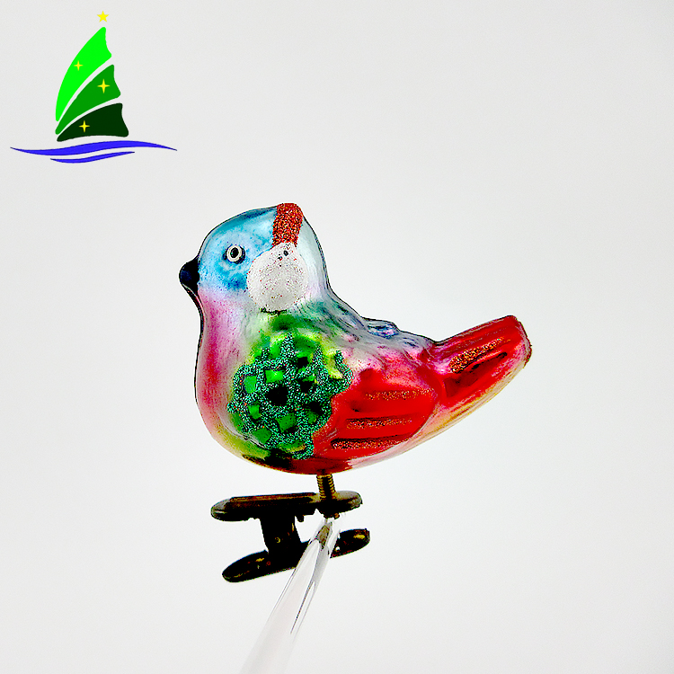 Glass Bird Ornament Glass Bird Ornament