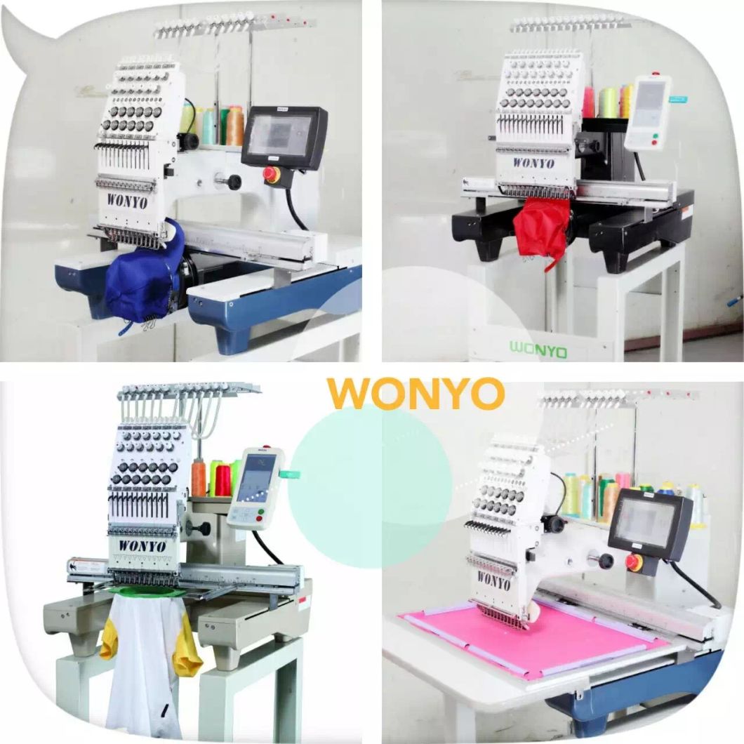 Single Head Tubular Embroidery Machine with Good Price