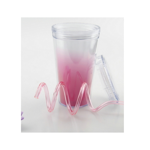 The Most Popular and The Cheapest Plastic Cup with Straw