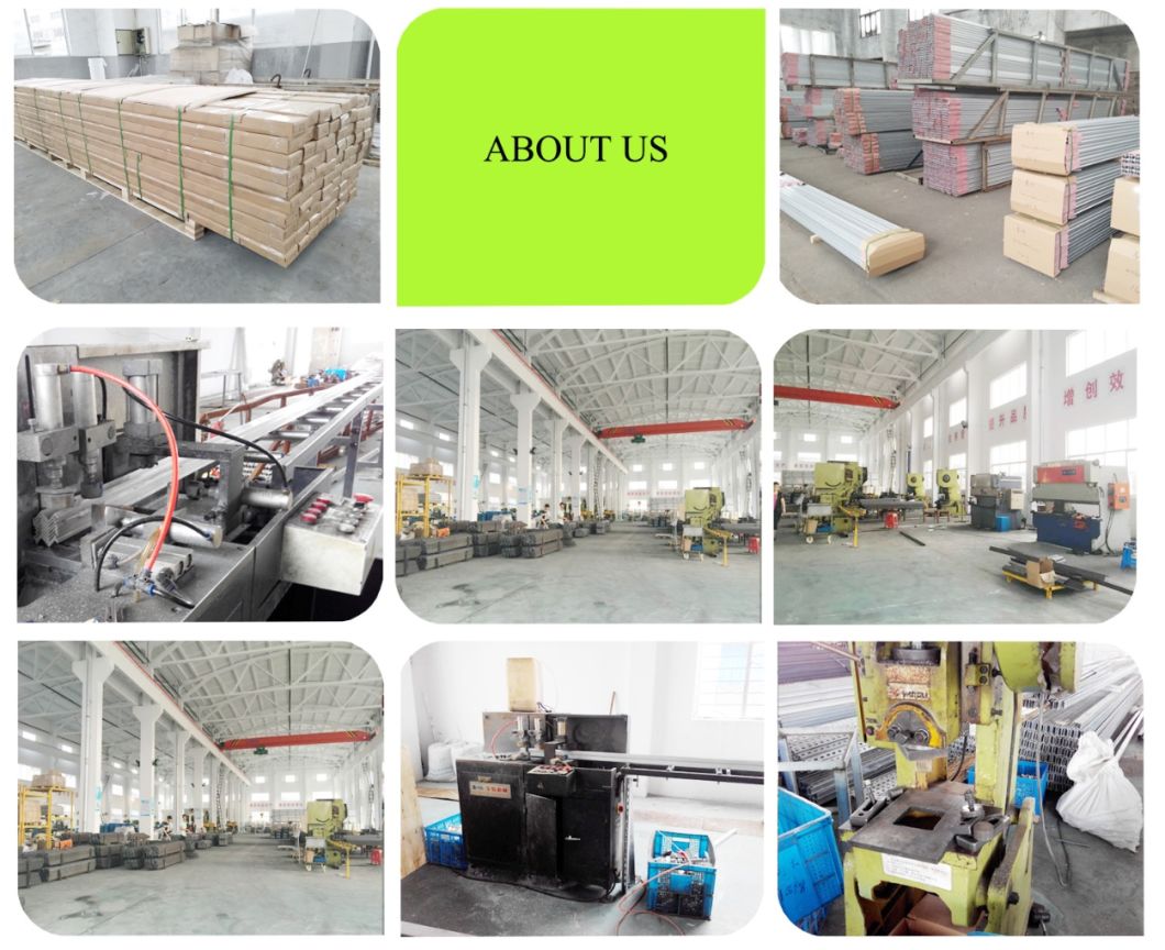 Aluminum Profile Extruded Anodized LED Industrial Mill Surface Household Sliding