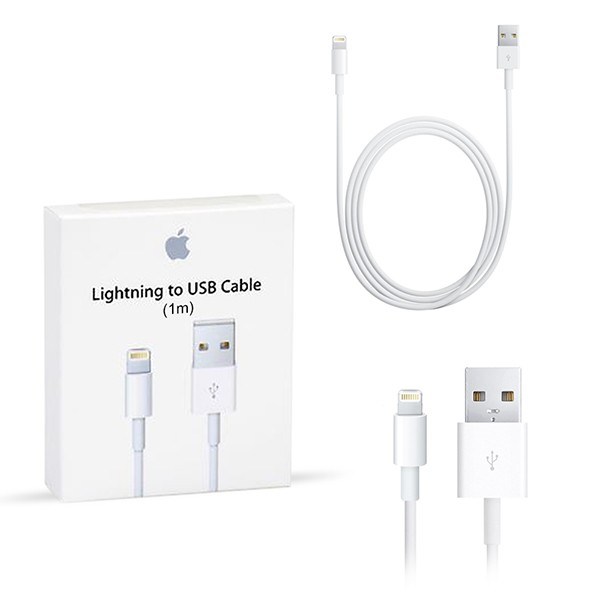 100% Genuine Original Lightning Cable USB Data Cable for iPhone iPhone 7 8 X.