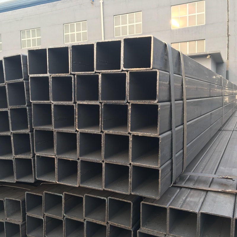 ASTM A500 Gr. B Hot Rolled Black Square Steel Tube