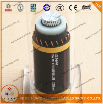 up to 35kv Cu/Al /XLPE/Cts/Cws/ PVC/PE/LLDPE Power Cable 1/0 2/0 Mv Cable Hot Sale