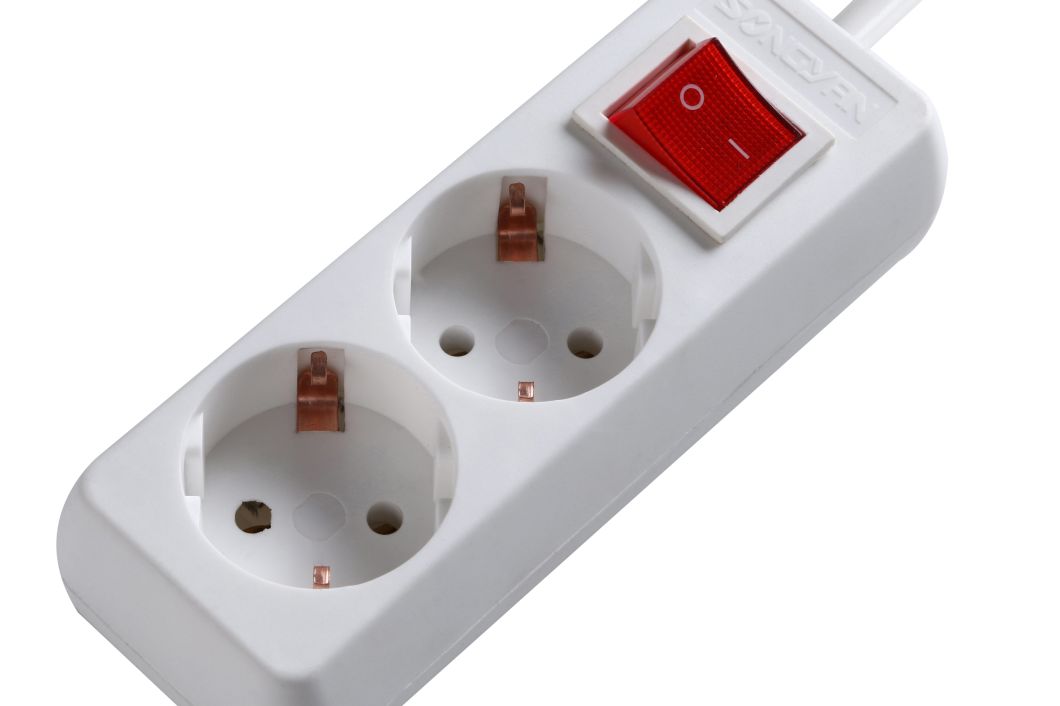 Multiple Extended Socket Smart Switch Surge Protector Power Strip (REF2W)