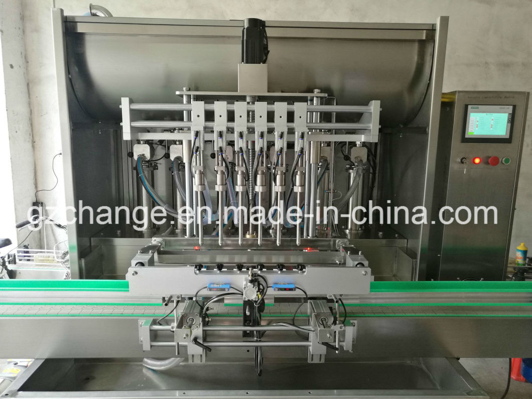 Shampoo Lotion Detergent Filling Capping Labeling Production Line