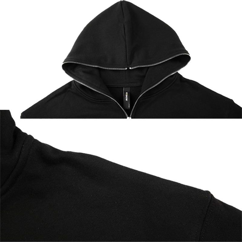 Custom Leisure Outdoor Hoody /Printed Fleece Sportswear Zipper Hoodies