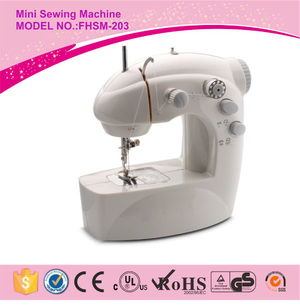 Tabletop Mini Lockstitch Sewing Machine Household Fhsm-203, High Quality Lockstitch Sewing Machine, Lockstitch Sewing Machine Fhsm-203 Details