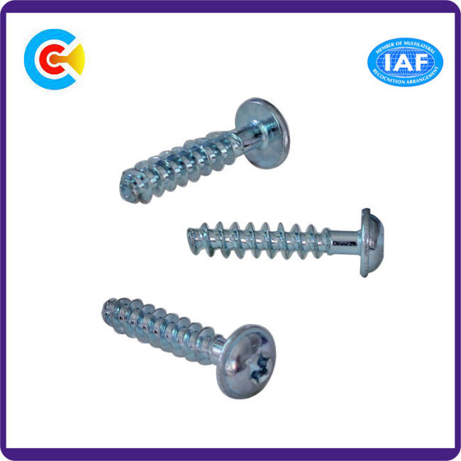 DIN/ANSI/BS/JIS Carbon-Steel/Stainless-Steel Plum Flat/Head Tail British Inch Machine/Furniture Screw