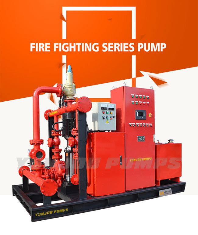 Diesel Engine Circulation End Suction Fire Fighting Centrifugal Water Pump