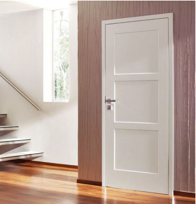 White Primed Stile And Rail Mdf Wooden Door China Manufacturer