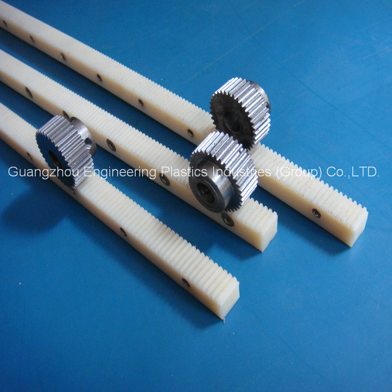 Machined Nylon Polyamide Gear Rack with Pinion