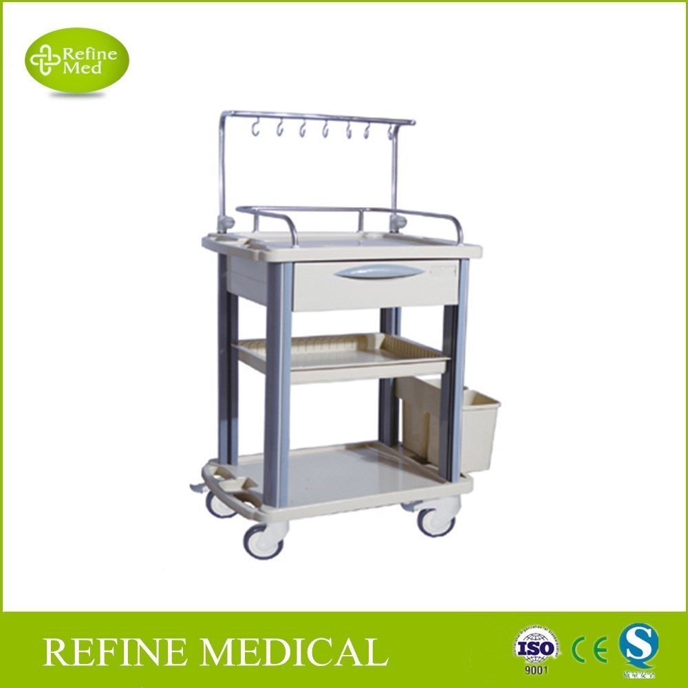 E-12 Medical Equipment Hospital IV Treatment Trolley