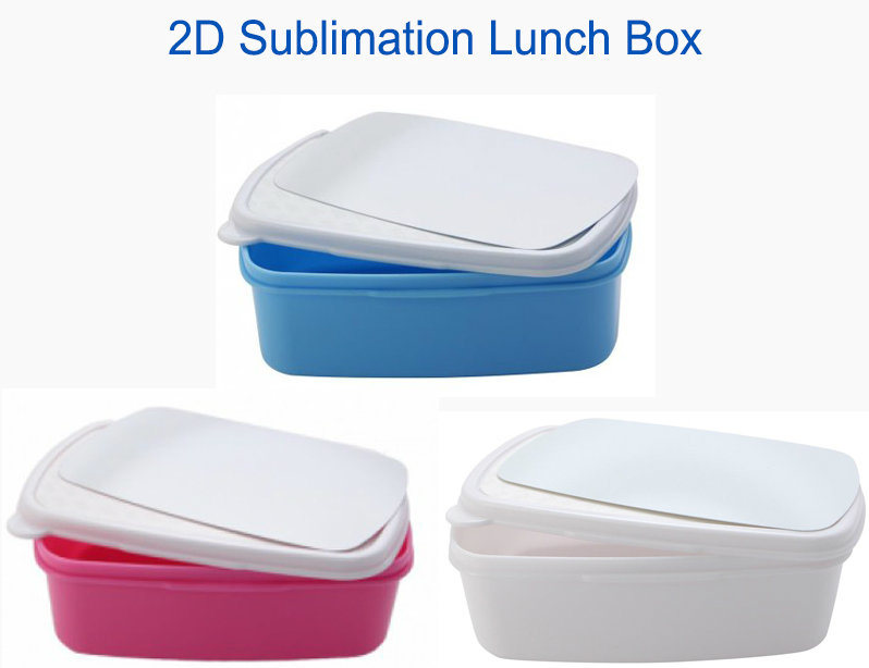 Sublimation Plastic Lunch Box 2D 3D Transfer Printing