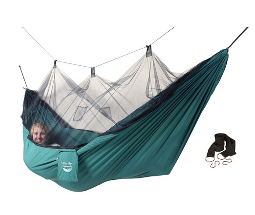 Hot Sales Summer Hiking Camping Hammock with Bug Net