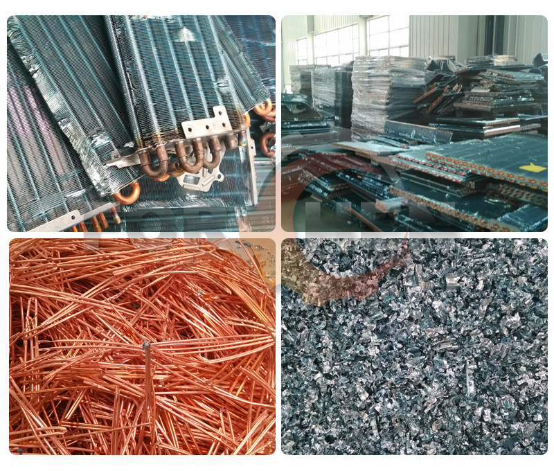 Low Cost Scrap Copper Pipe Aluminum Separating Machine