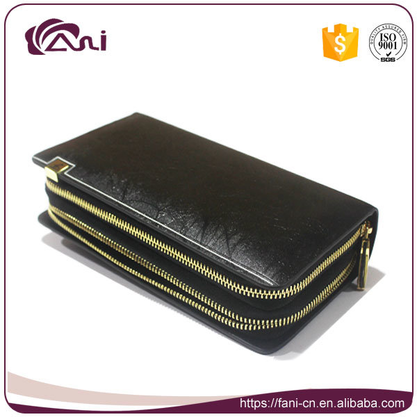 Fani Mens Long Money Wallet, Genuine Leather Custom Wallet Maker