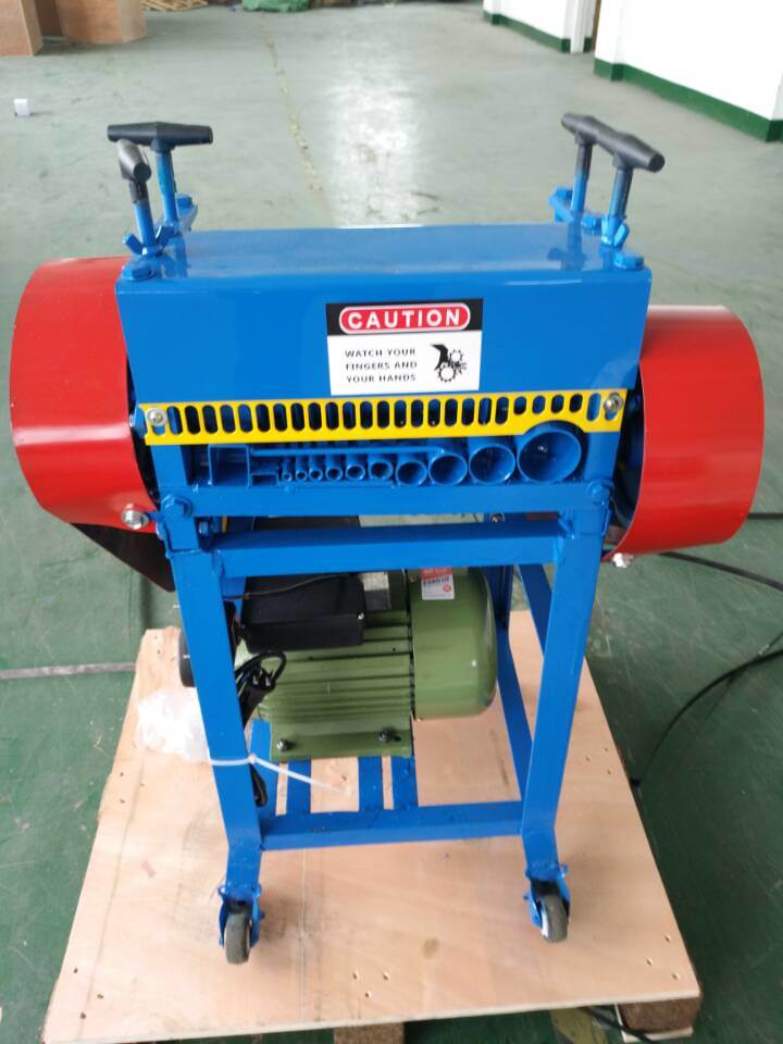 Double Rollers, Double Knives, Wire Stripper Machine ( FC-1 )