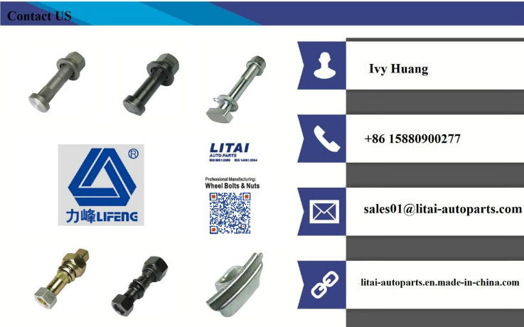 High Stength 40cr Grade 10.9 Wheel Hub Bolt for Benz