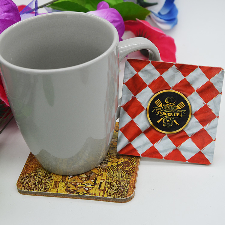 OEM Wholsale Absorbent Paper Coaster Cup Mat for Catuaba Drink