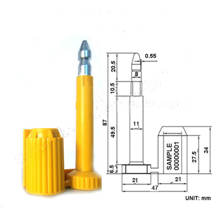 Bullet Barrier Container High Security Bolt Seal for Transport (KD-007)