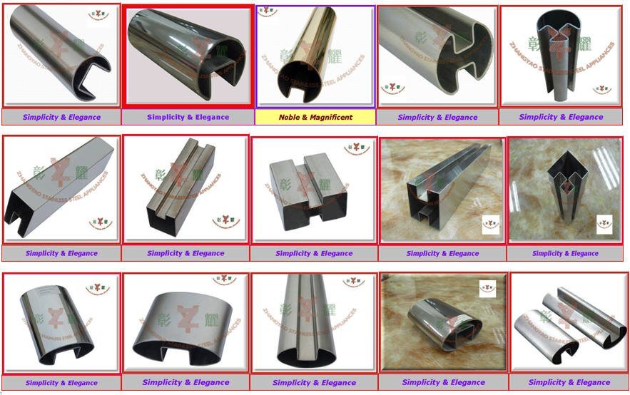 Stainless Steel Slotted Square Pipe (Special Pipe)