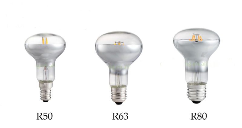 LED R50 Filament Light Bulb 2W 4W 6W 8W 10W 12W for Energy Saving