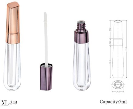 Luxury Makeup Packaging Magnetic Matte Mascara Plastic Tube for Makeup