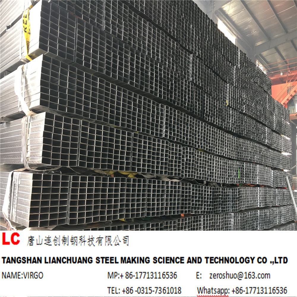 Hot Dipped Galvanized Square Pipe/ Rectangular Steel Pipe / Gi Tube