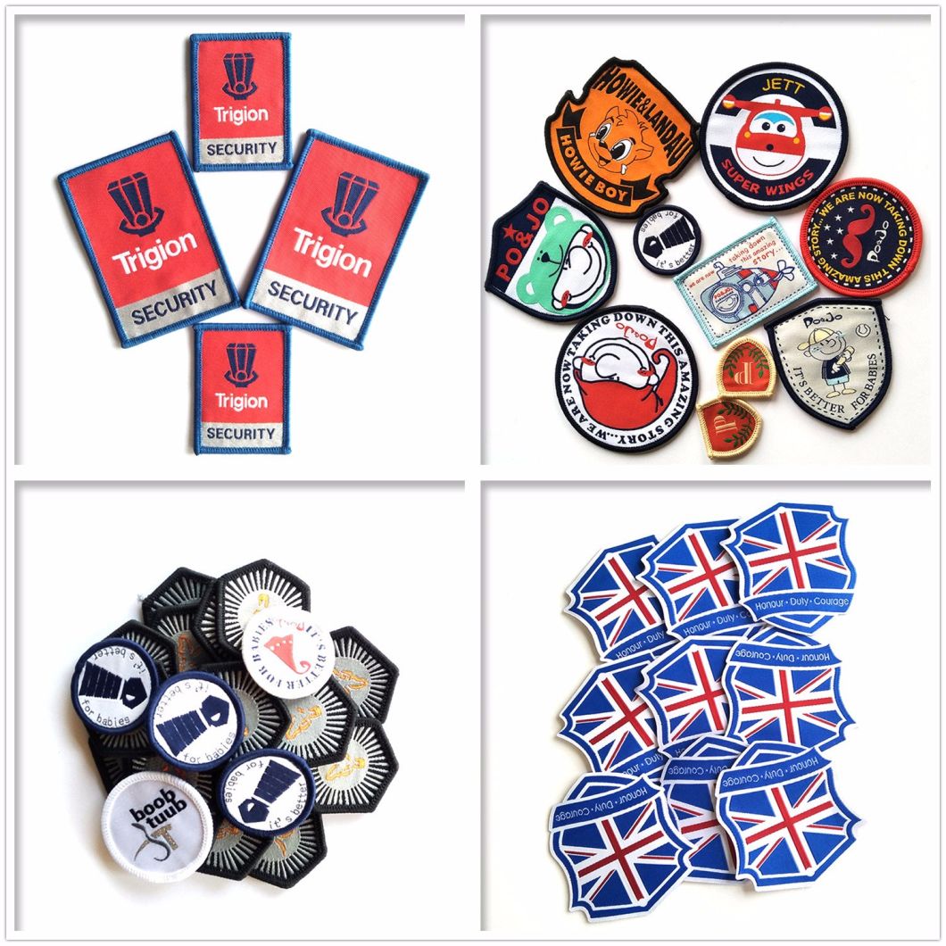 Custom Various Fabric Woven Patch in Guangzhou