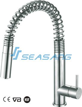 Lead Free Stainless Steel Kitchen Tap with Watermark Approval